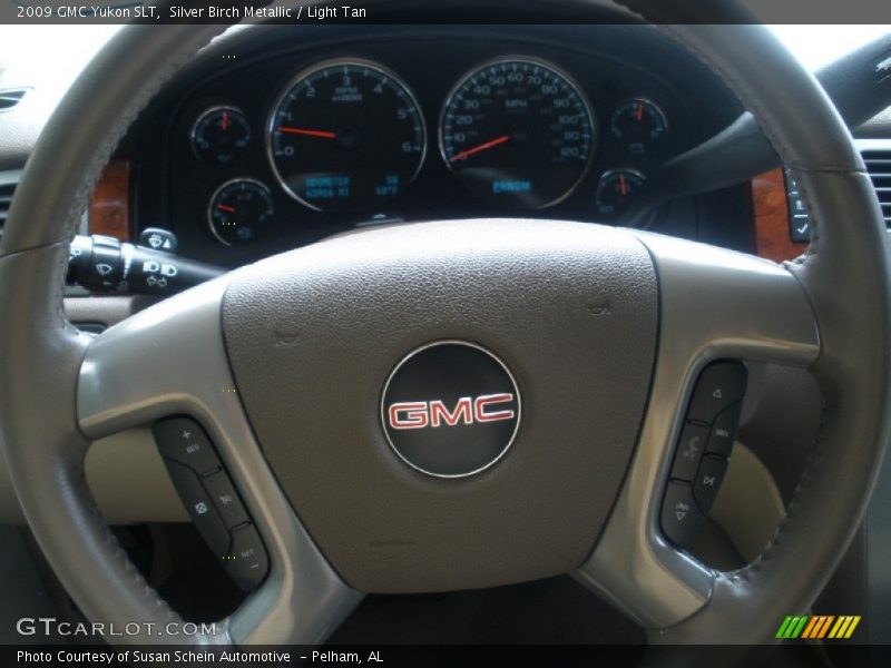 Silver Birch Metallic / Light Tan 2009 GMC Yukon SLT