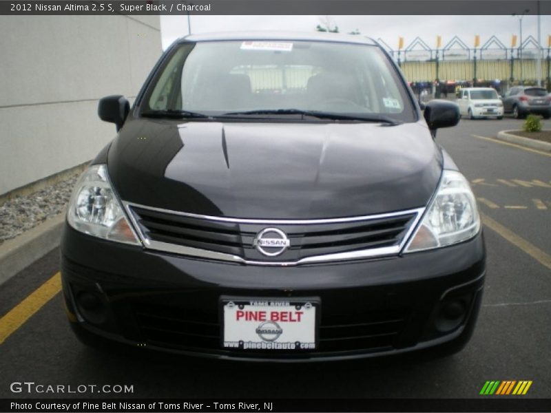 Super Black / Charcoal 2012 Nissan Altima 2.5 S