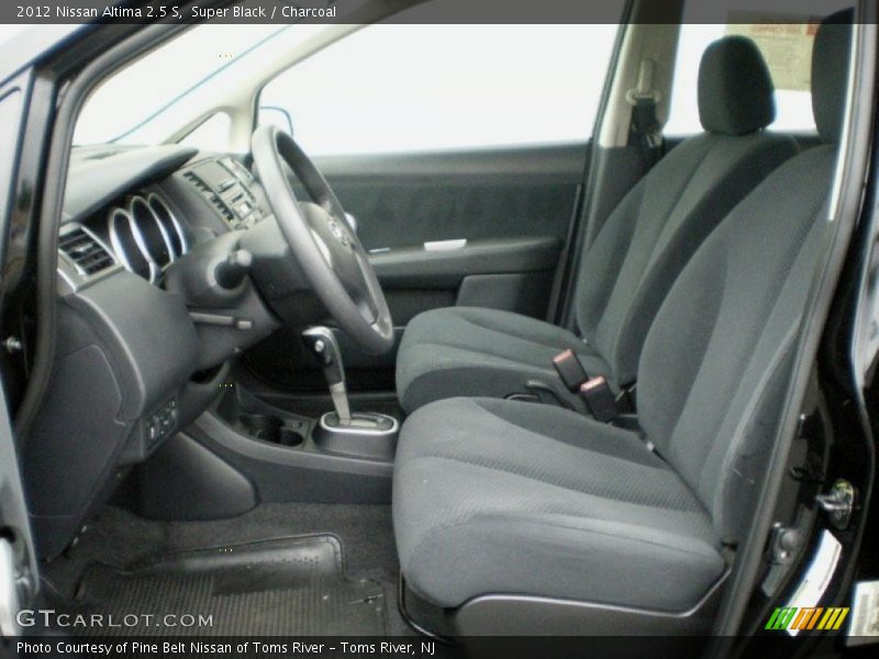 Super Black / Charcoal 2012 Nissan Altima 2.5 S