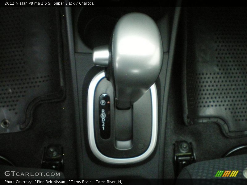 Super Black / Charcoal 2012 Nissan Altima 2.5 S