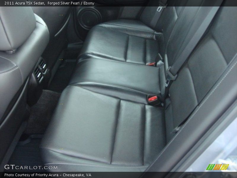 Forged Silver Pearl / Ebony 2011 Acura TSX Sedan