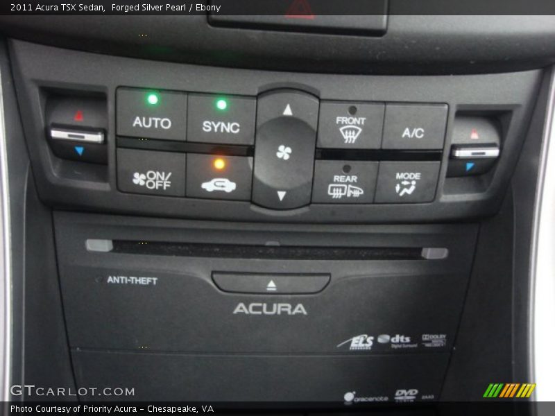 Forged Silver Pearl / Ebony 2011 Acura TSX Sedan