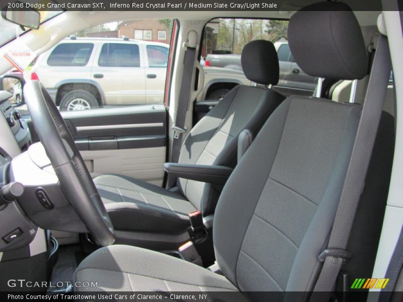 Inferno Red Crystal Pearl / Medium Slate Gray/Light Shale 2008 Dodge Grand Caravan SXT