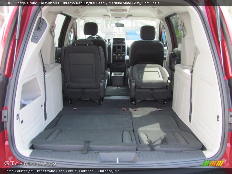Inferno Red Crystal Pearl / Medium Slate Gray/Light Shale 2008 Dodge Grand Caravan SXT