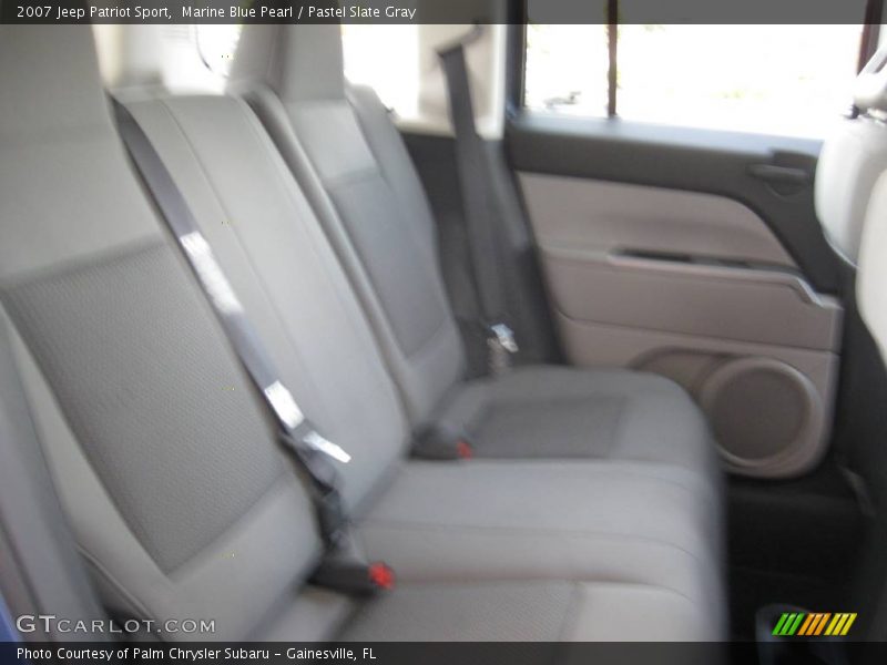 Marine Blue Pearl / Pastel Slate Gray 2007 Jeep Patriot Sport