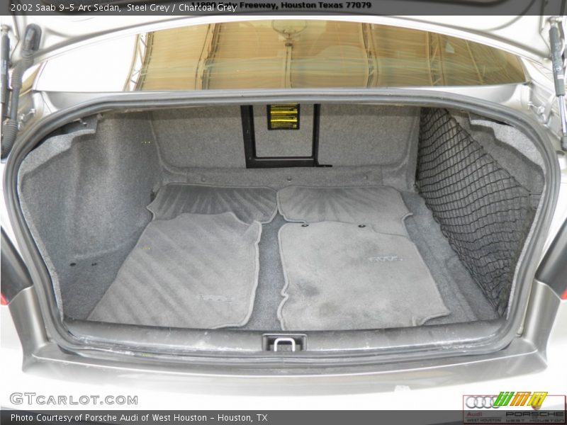 Steel Grey / Charcoal Grey 2002 Saab 9-5 Arc Sedan