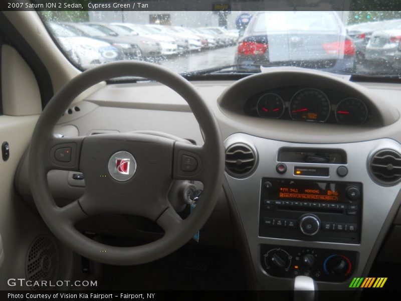 Cypress Green / Tan 2007 Saturn ION 2 Sedan