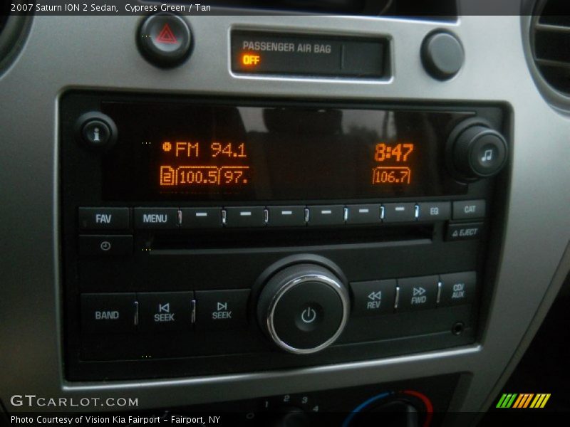 Cypress Green / Tan 2007 Saturn ION 2 Sedan