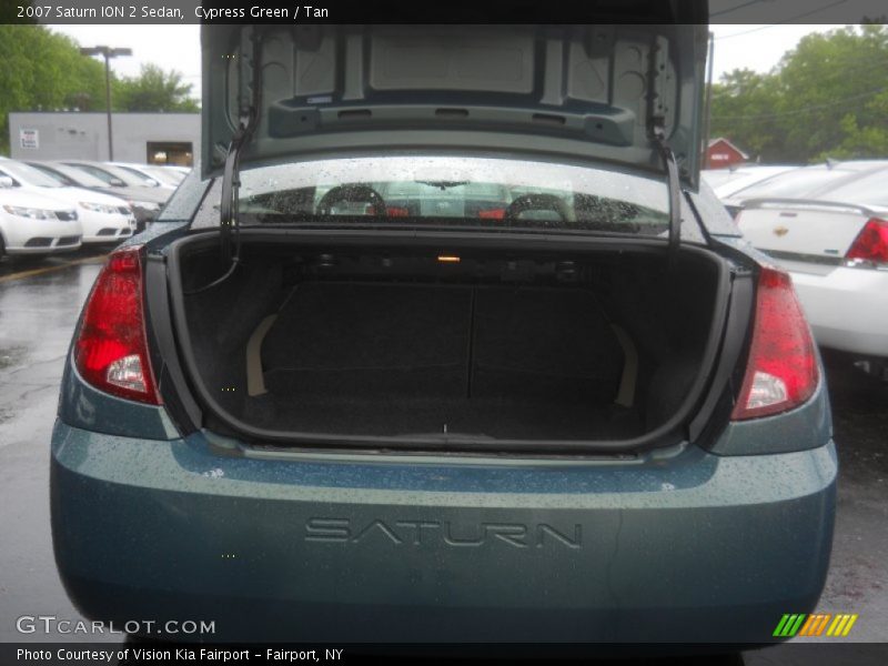 Cypress Green / Tan 2007 Saturn ION 2 Sedan