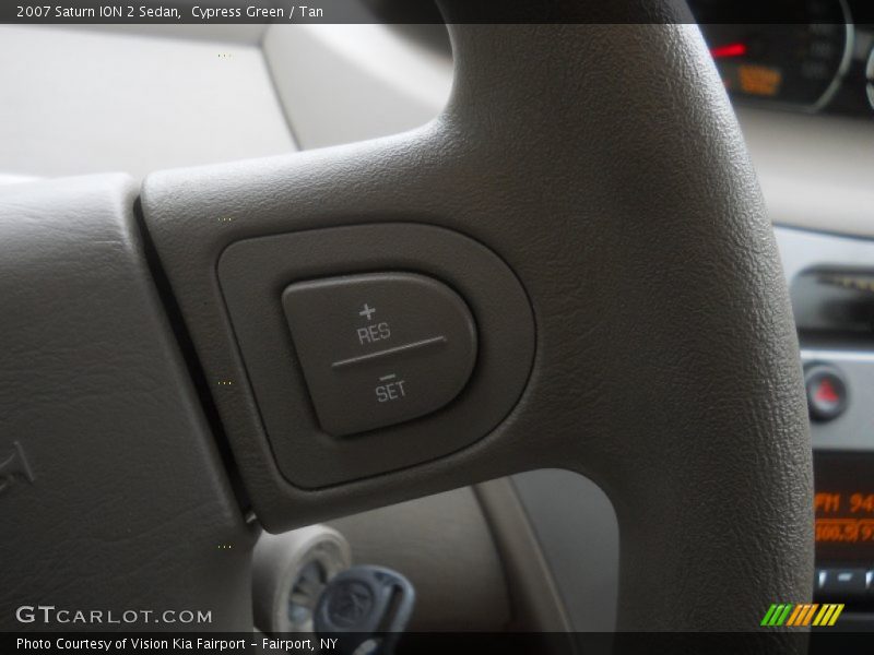 Cypress Green / Tan 2007 Saturn ION 2 Sedan