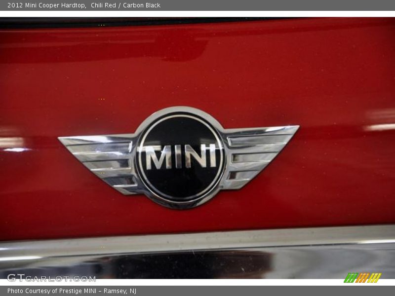 Chili Red / Carbon Black 2012 Mini Cooper Hardtop
