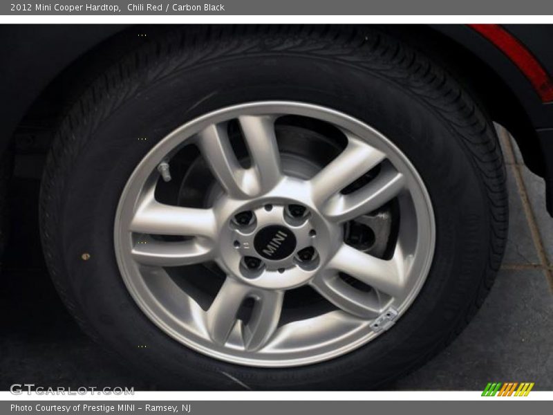 Chili Red / Carbon Black 2012 Mini Cooper Hardtop