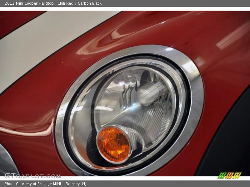 Chili Red / Carbon Black 2012 Mini Cooper Hardtop