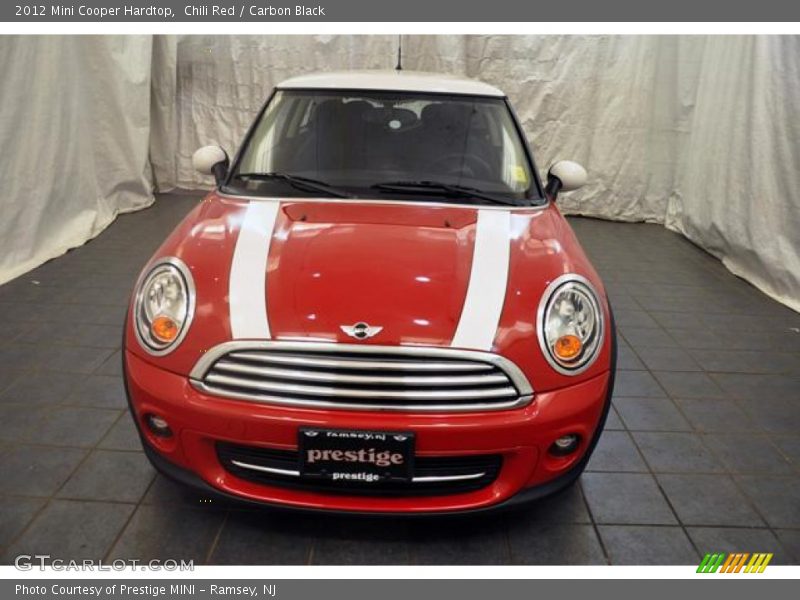 Chili Red / Carbon Black 2012 Mini Cooper Hardtop