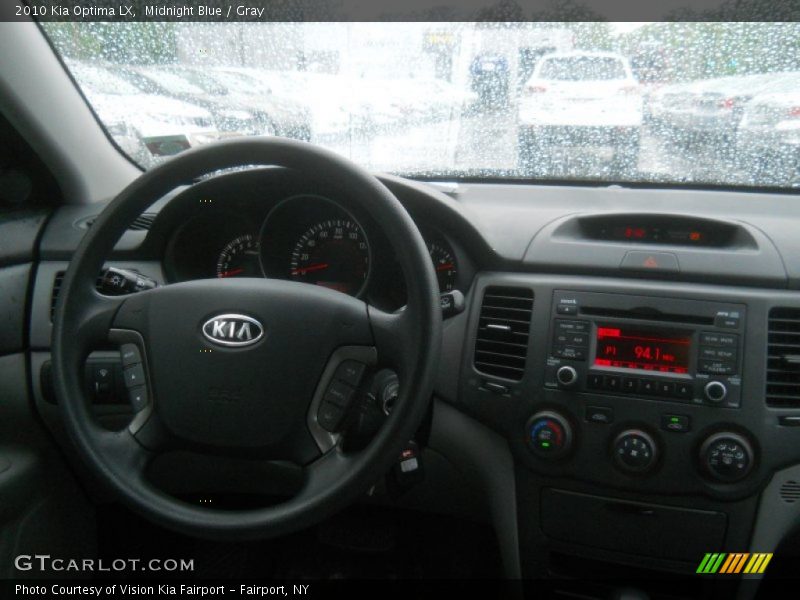 Midnight Blue / Gray 2010 Kia Optima LX