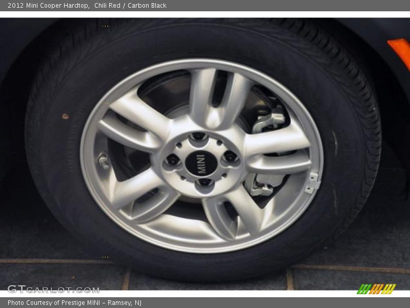 Chili Red / Carbon Black 2012 Mini Cooper Hardtop