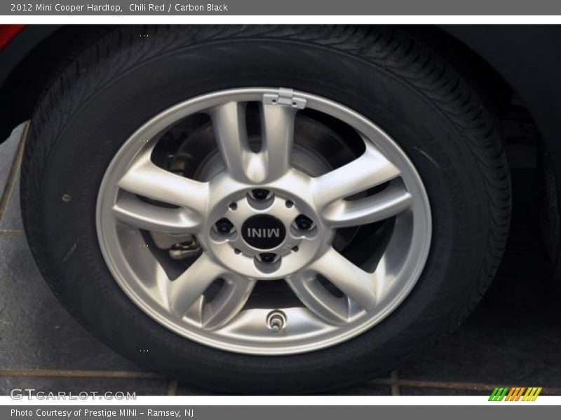 Chili Red / Carbon Black 2012 Mini Cooper Hardtop