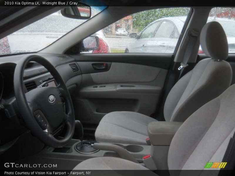 Midnight Blue / Gray 2010 Kia Optima LX