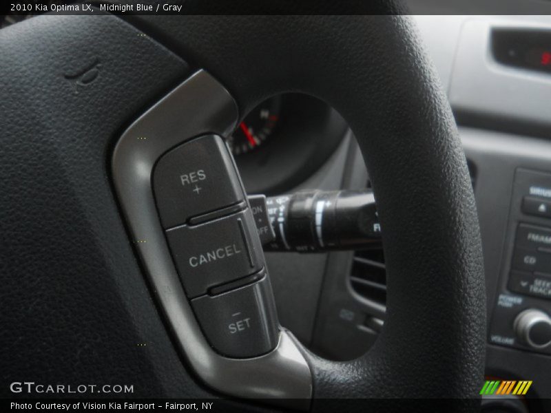 Midnight Blue / Gray 2010 Kia Optima LX