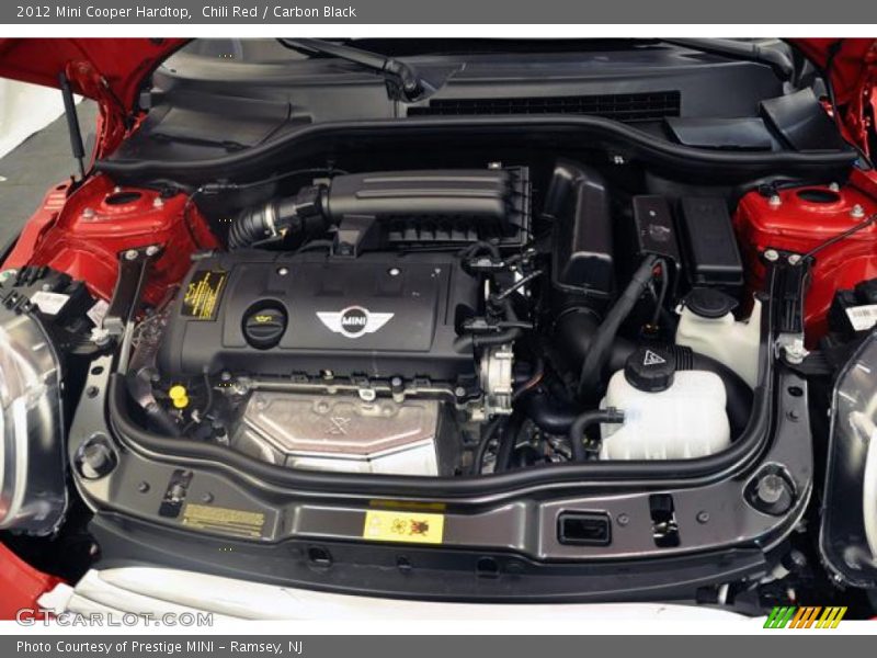 Chili Red / Carbon Black 2012 Mini Cooper Hardtop
