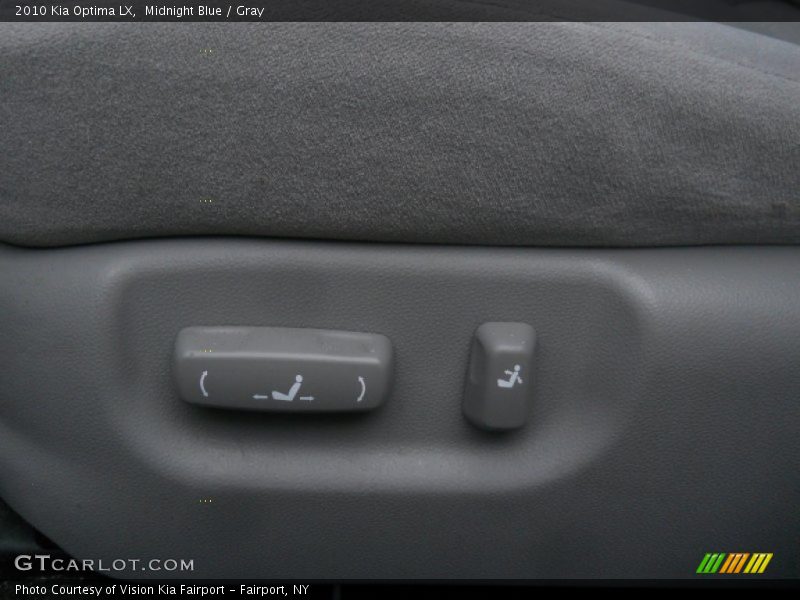 Midnight Blue / Gray 2010 Kia Optima LX