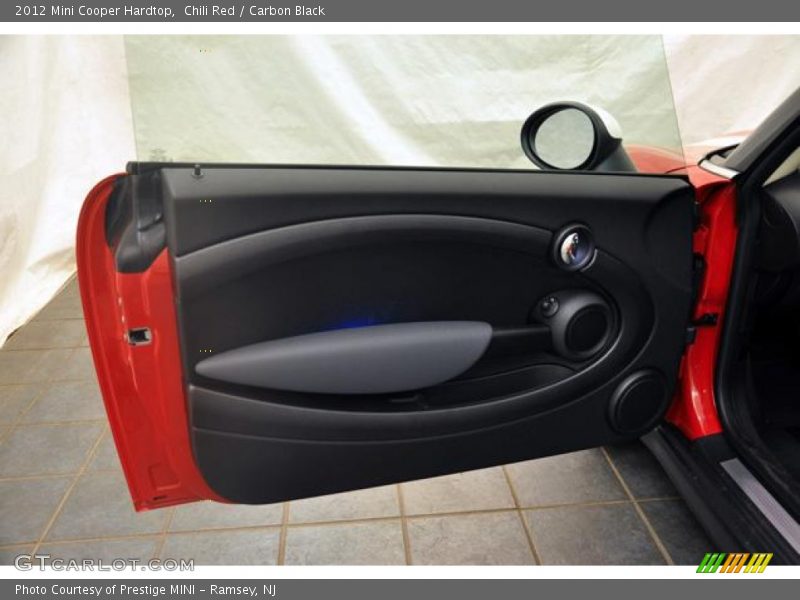 Chili Red / Carbon Black 2012 Mini Cooper Hardtop
