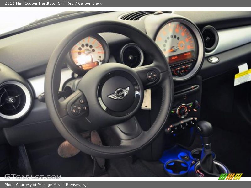 Chili Red / Carbon Black 2012 Mini Cooper Hardtop
