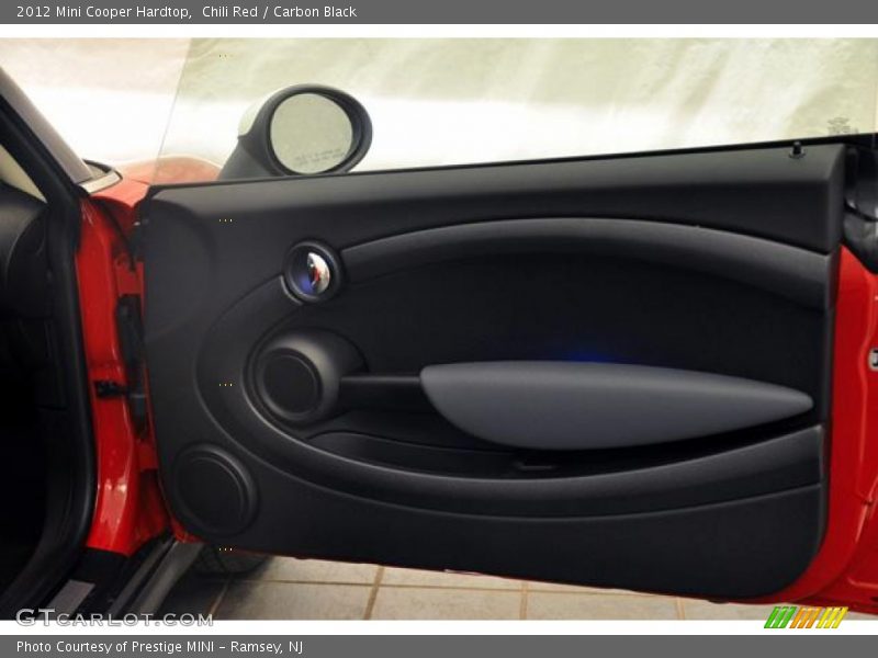 Chili Red / Carbon Black 2012 Mini Cooper Hardtop