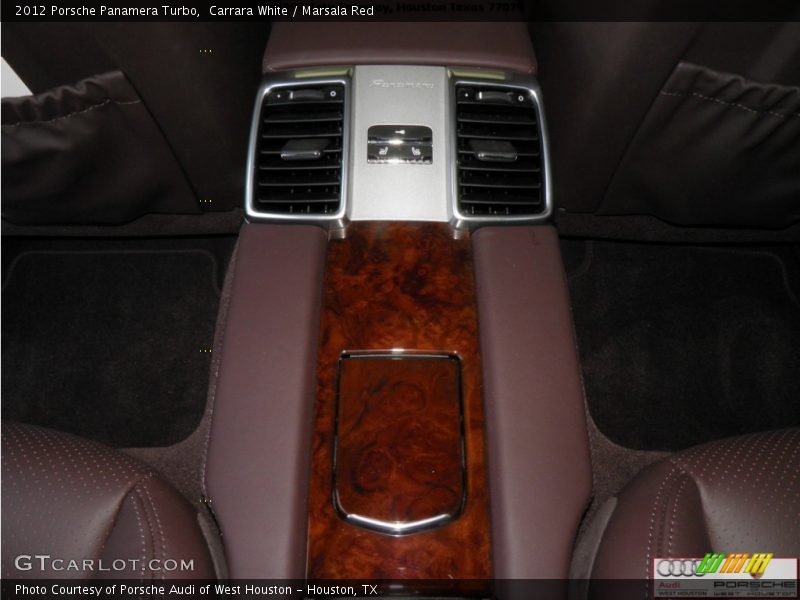Carrara White / Marsala Red 2012 Porsche Panamera Turbo