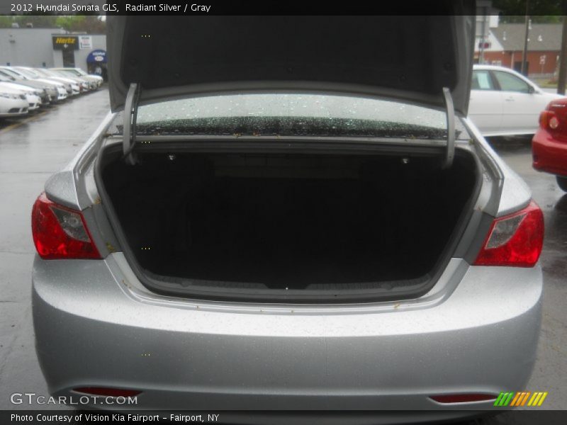 Radiant Silver / Gray 2012 Hyundai Sonata GLS