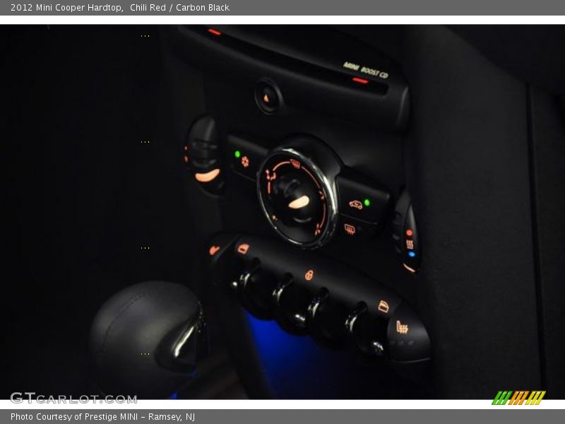 Chili Red / Carbon Black 2012 Mini Cooper Hardtop