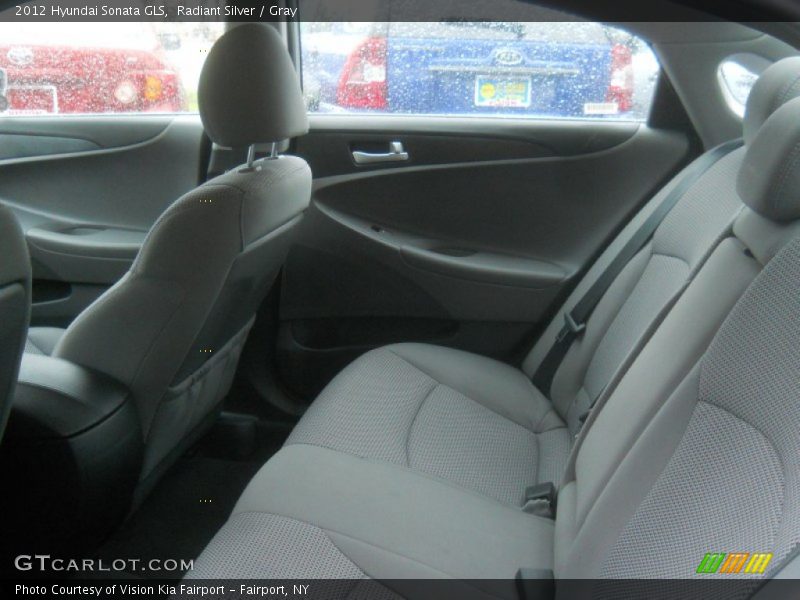 Radiant Silver / Gray 2012 Hyundai Sonata GLS