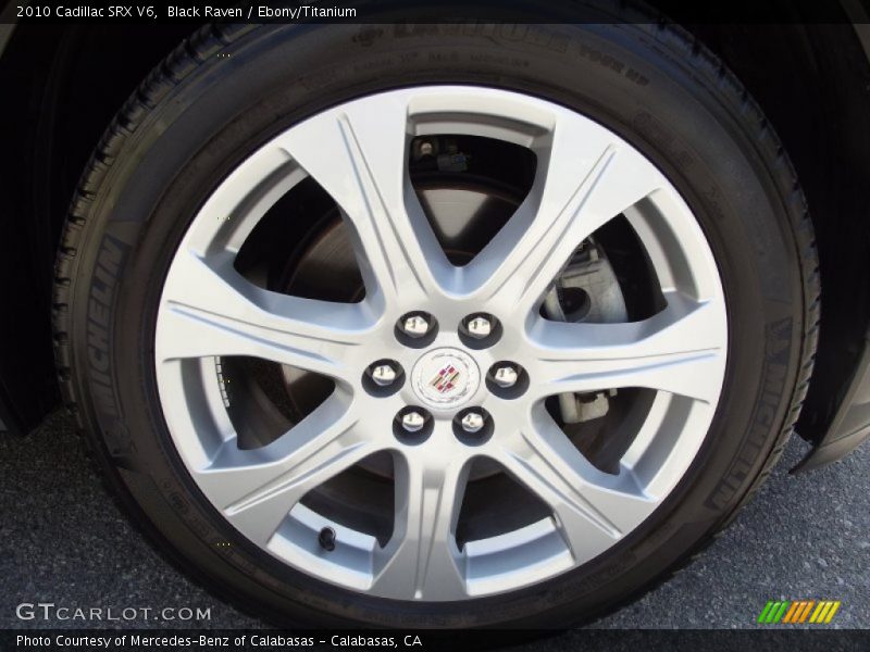 Black Raven / Ebony/Titanium 2010 Cadillac SRX V6