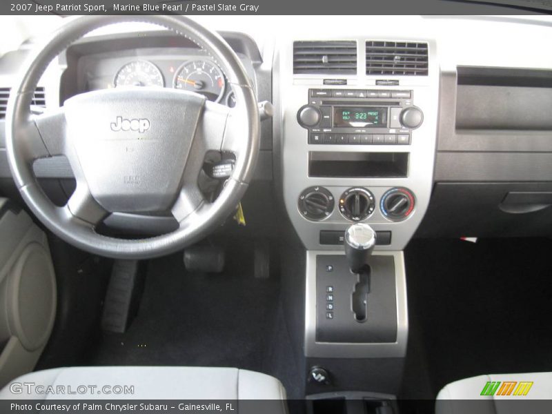 Marine Blue Pearl / Pastel Slate Gray 2007 Jeep Patriot Sport