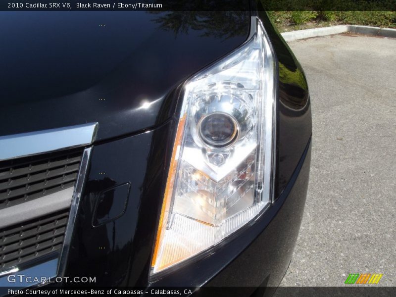Black Raven / Ebony/Titanium 2010 Cadillac SRX V6