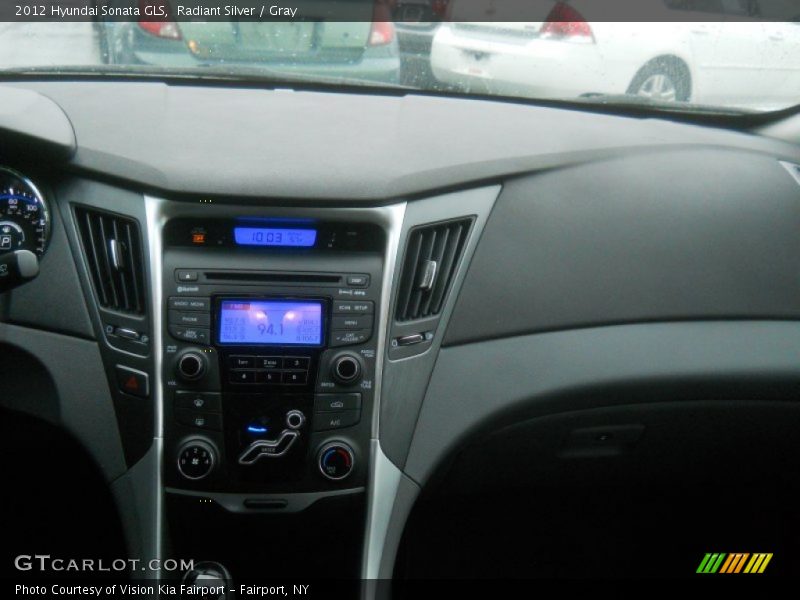 Radiant Silver / Gray 2012 Hyundai Sonata GLS