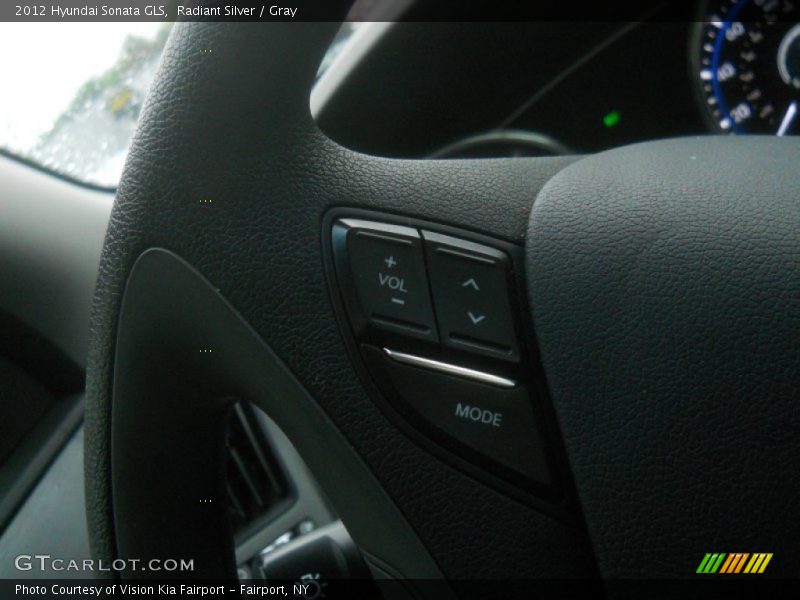 Radiant Silver / Gray 2012 Hyundai Sonata GLS