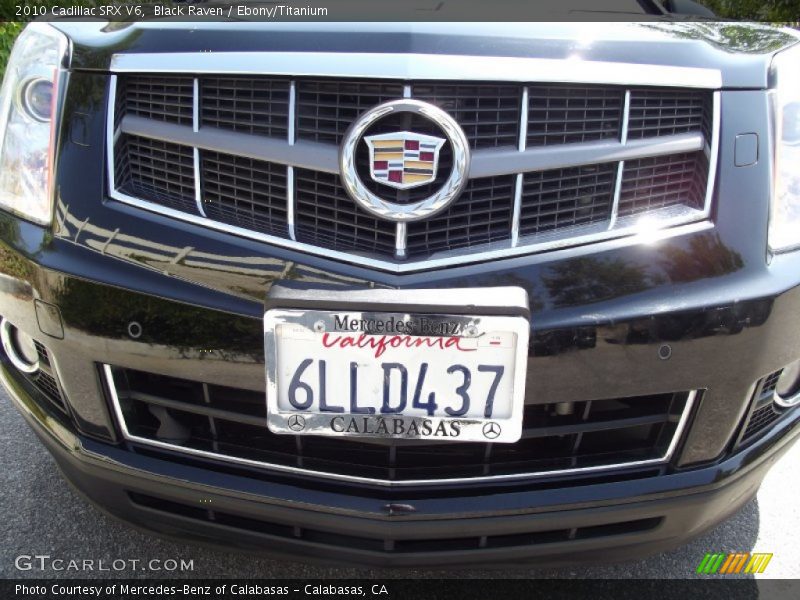 Black Raven / Ebony/Titanium 2010 Cadillac SRX V6