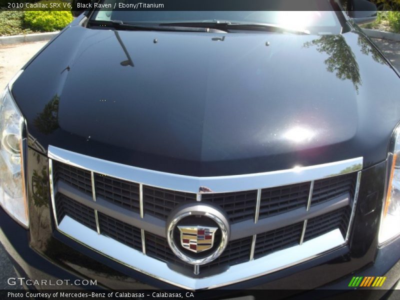 Black Raven / Ebony/Titanium 2010 Cadillac SRX V6
