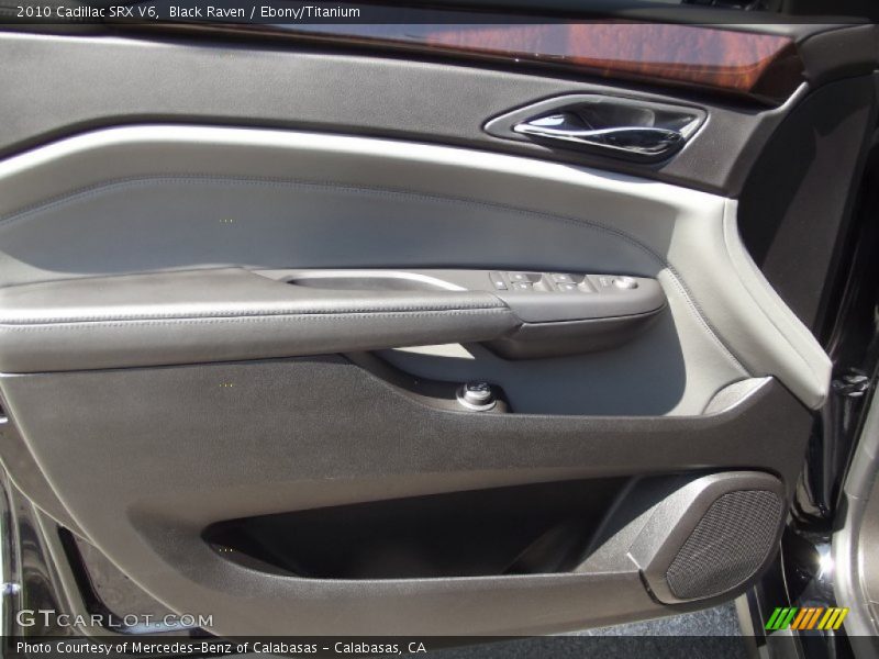 Black Raven / Ebony/Titanium 2010 Cadillac SRX V6
