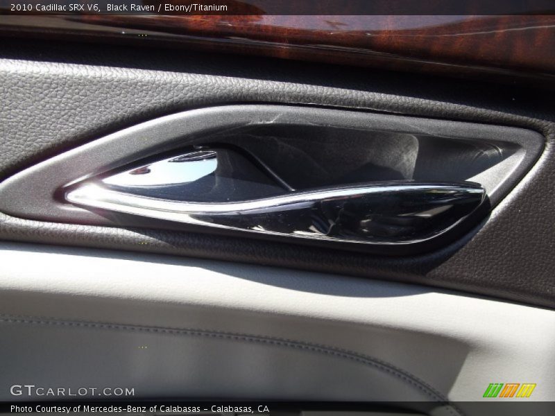 Black Raven / Ebony/Titanium 2010 Cadillac SRX V6
