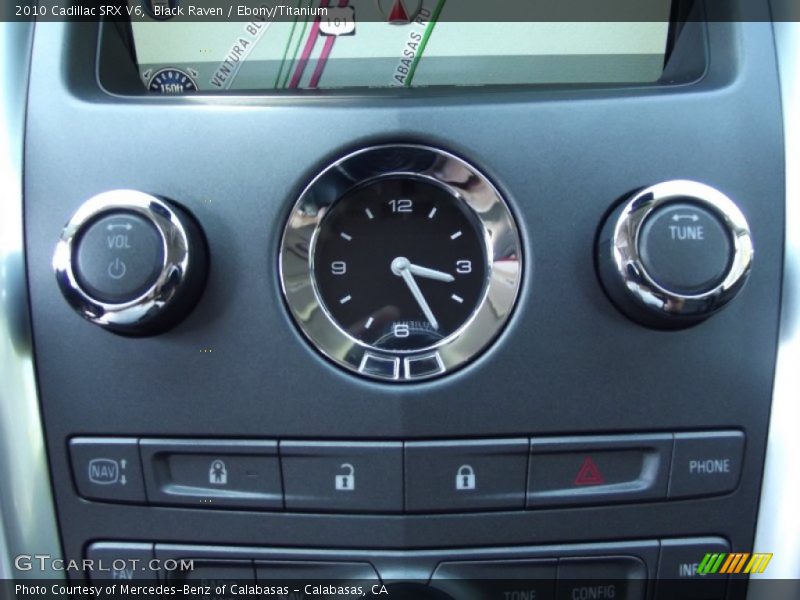 Black Raven / Ebony/Titanium 2010 Cadillac SRX V6