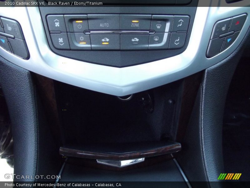 Black Raven / Ebony/Titanium 2010 Cadillac SRX V6