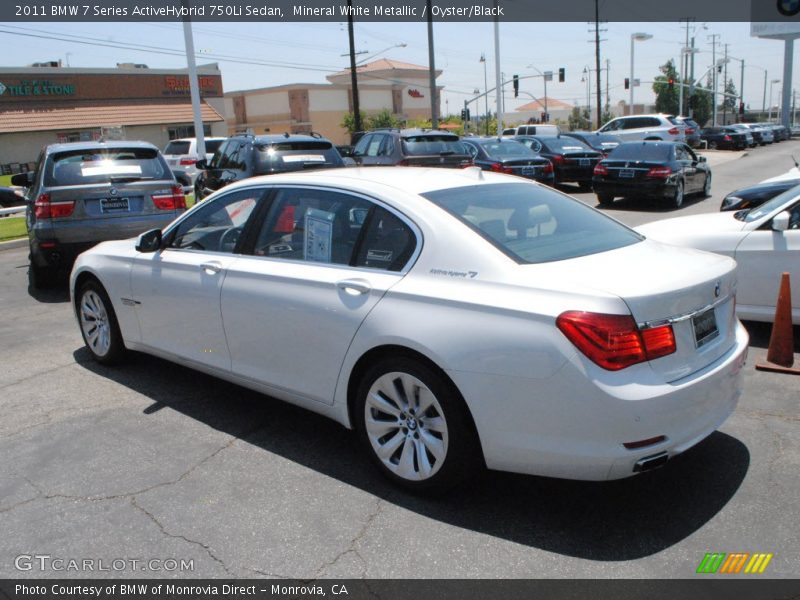  2011 7 Series ActiveHybrid 750Li Sedan Mineral White Metallic