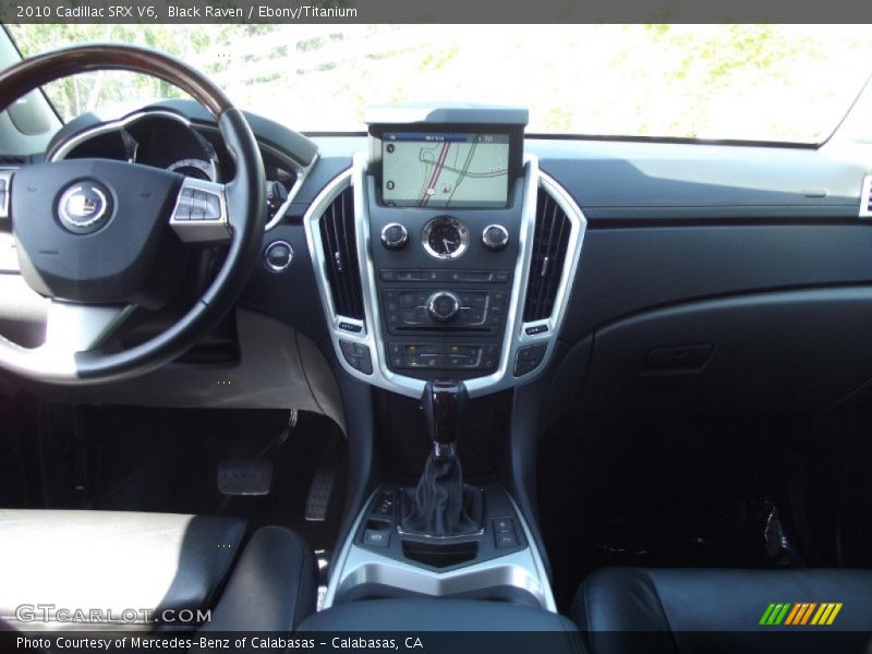 Black Raven / Ebony/Titanium 2010 Cadillac SRX V6
