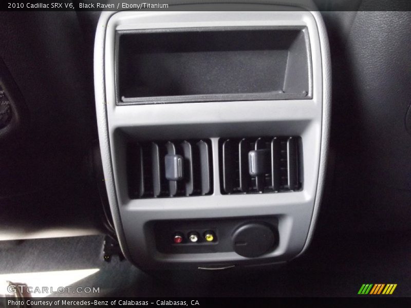 Black Raven / Ebony/Titanium 2010 Cadillac SRX V6