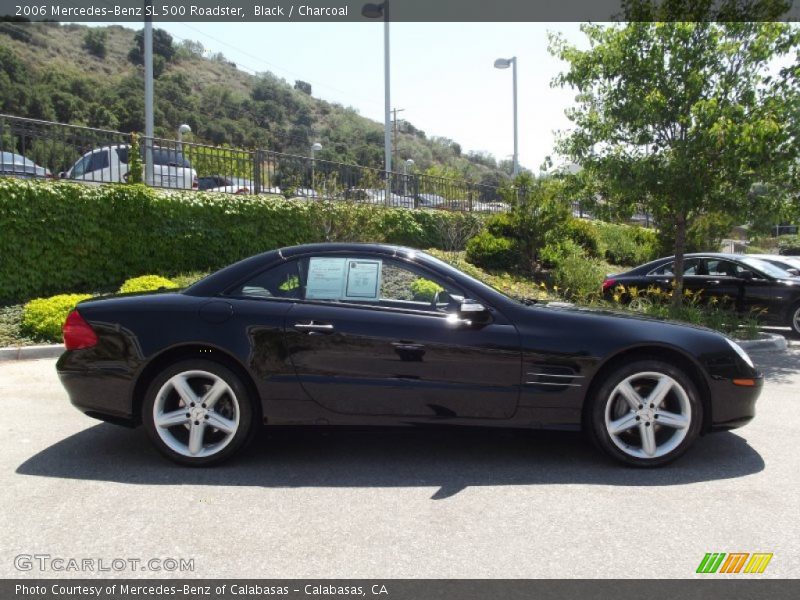 Black / Charcoal 2006 Mercedes-Benz SL 500 Roadster