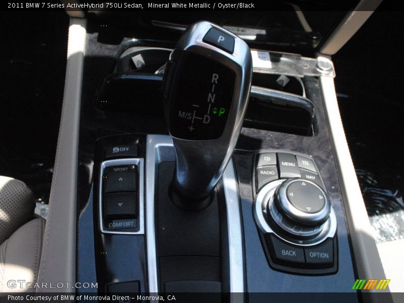 Mineral White Metallic / Oyster/Black 2011 BMW 7 Series ActiveHybrid 750Li Sedan