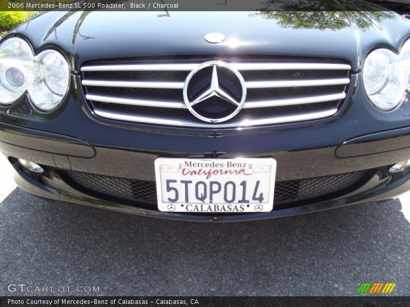 Black / Charcoal 2006 Mercedes-Benz SL 500 Roadster