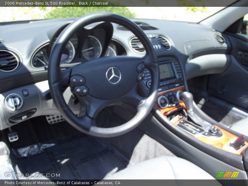 Black / Charcoal 2006 Mercedes-Benz SL 500 Roadster